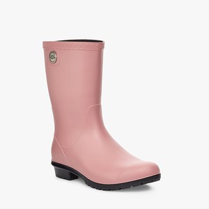 Ugg Sienna Matte Rain Women All-Weather Boots Pink (5164JNDSU)